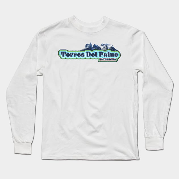 Torres Del Paine, Patagonia, Chile Long Sleeve T-Shirt by cricky